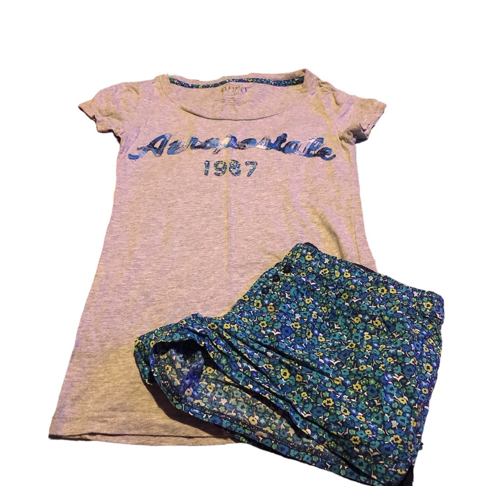 Aeropostale Pajama Set Size Small